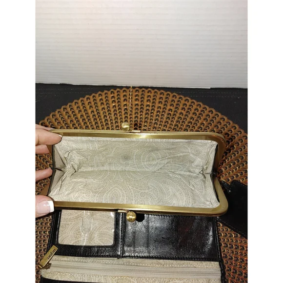 Hobo Int.l Lauren Clutch Patent Leather Wallet - Picture 7 of 9